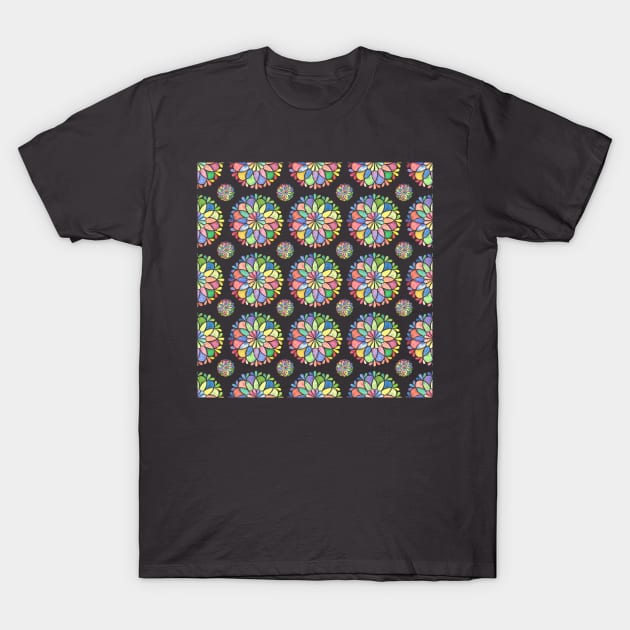 Watercolor Mandala T-Shirt by Shine Design Blossom
